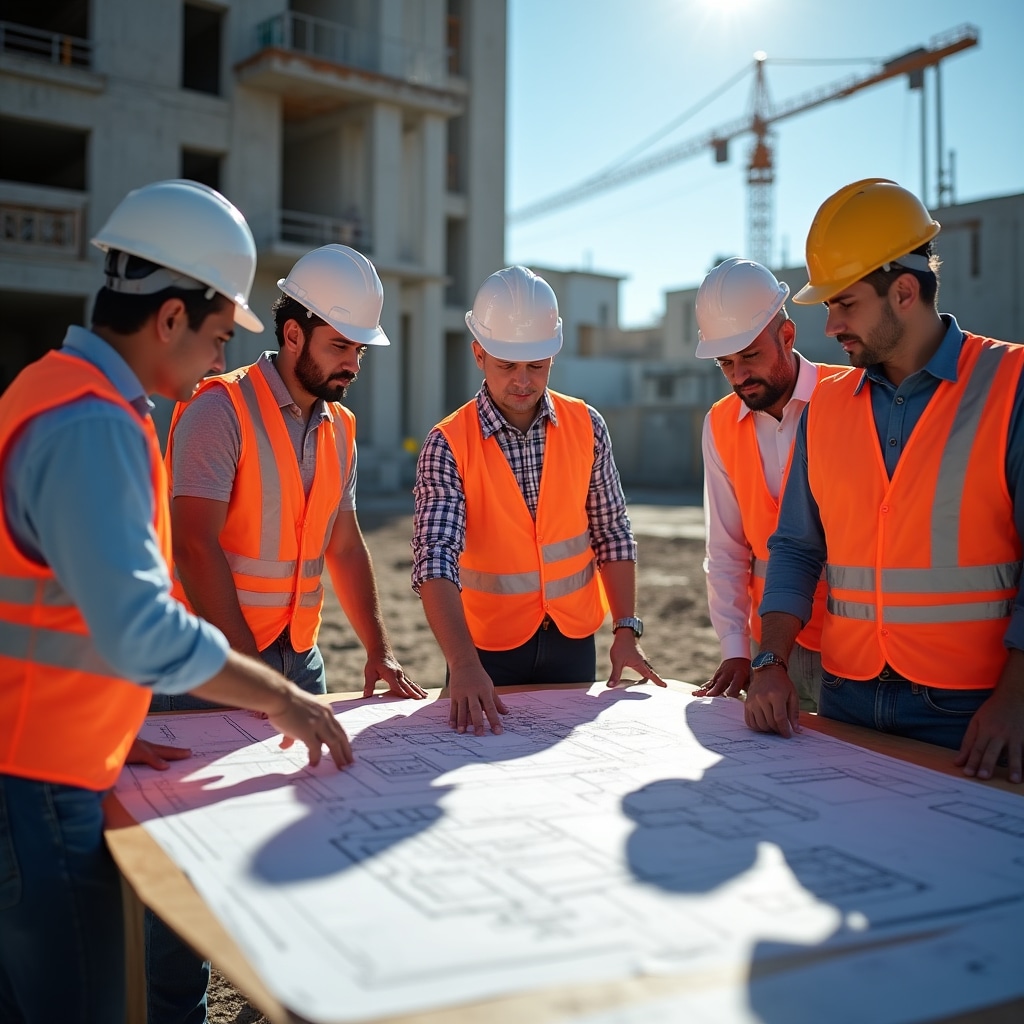 Construction project planning and development